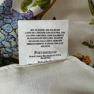 New without Tags Portmeirion Floral Table Runner by Avanti Linens 84” X 14”